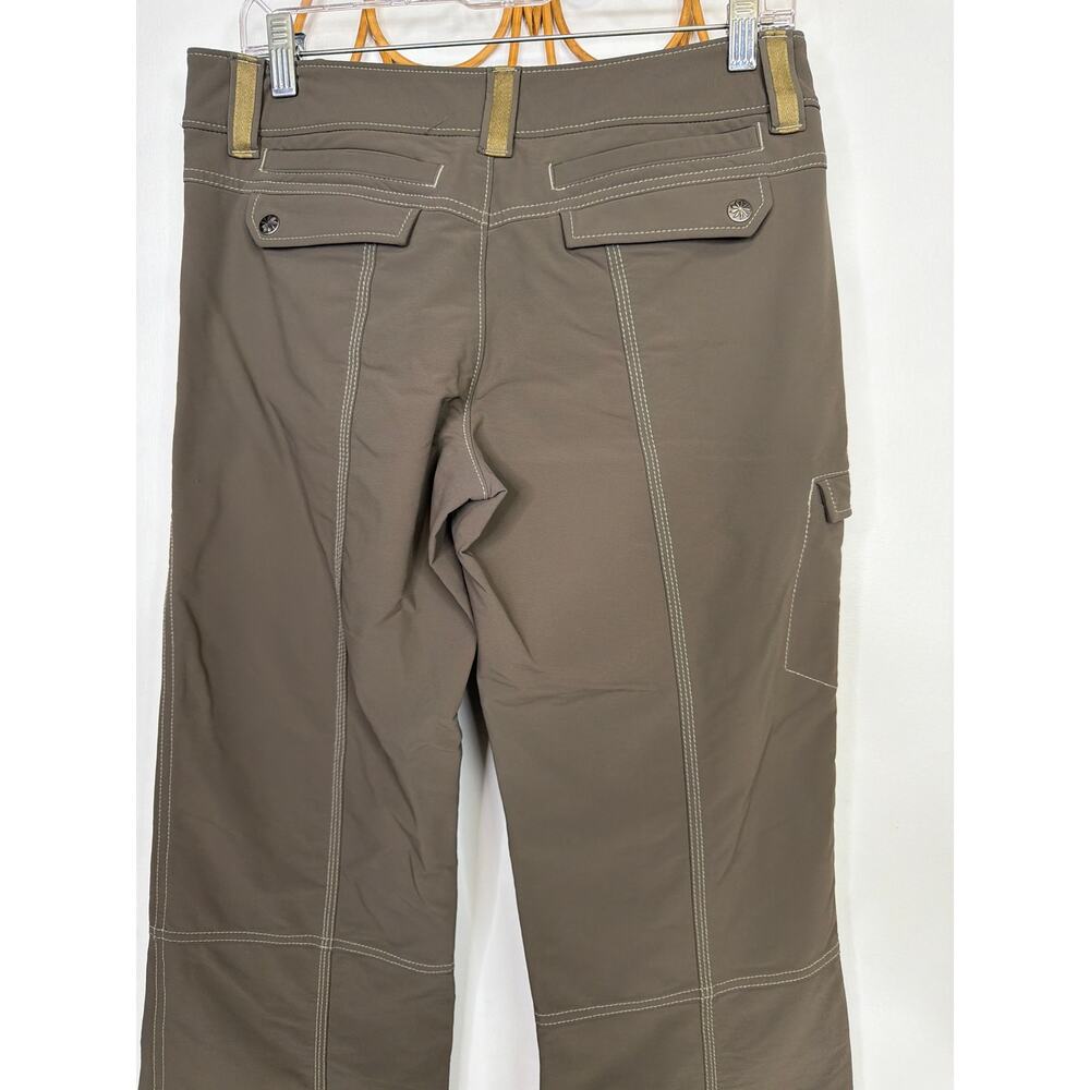 Athleta vintage dipper pants tan/brown 6 - Picture 3 of 6